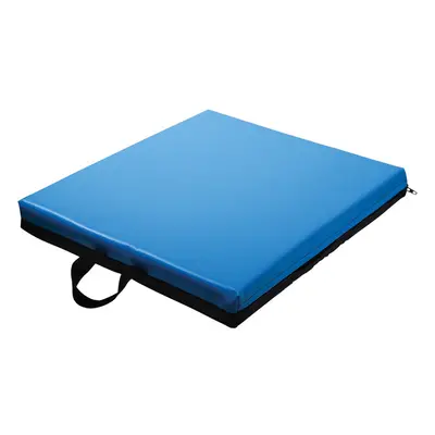 Vinyl Covered Gel Wheelchair Cushion - x x 7.5cm - Wipe Clean Cover