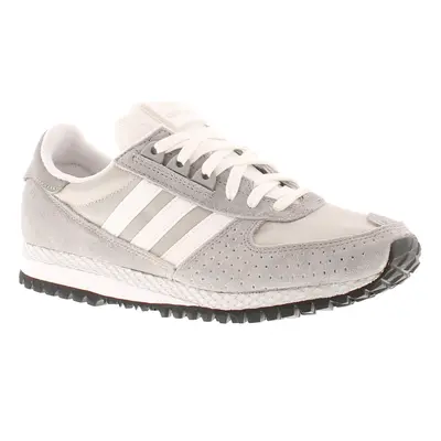 (Grey, (Adults')) Adidas Originals Boys Trainers Junior City Marathon Lace Up grey UK Size