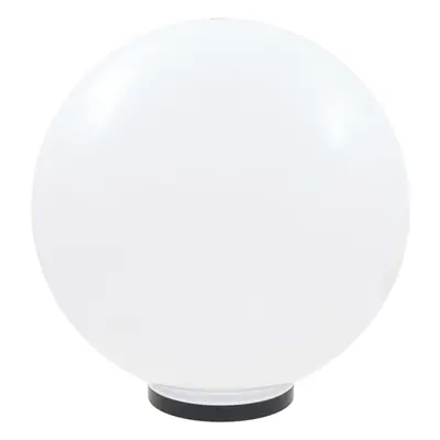 vidaXL LED Bowl Lamp Spherical 50cm PMMA Outdoor Garden Yard Lighting Fixture