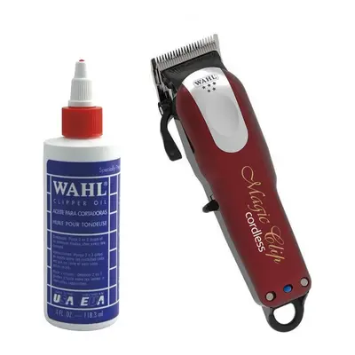 Wahl Clipper Oil 4oz and Wahl Cordless Magic Clipper