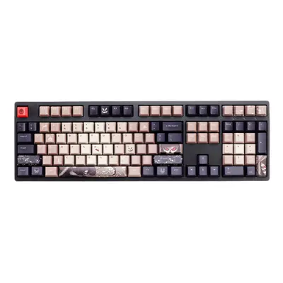 (Dark Messenger) Keys Keycap Set OEM Profile PBT Five-sided Sublimation Keycaps for Mechanical K