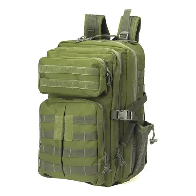 (Army green) 45L 900D Waterproof Tactical Backpack Oxford Cloth Molle Military Outdoor Bag Trave