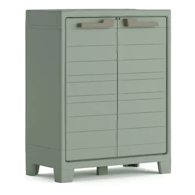 Keter Planet Outdoor Indoor Base Garage Utility Multi purpose Cabinet - Green