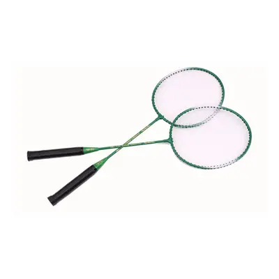 (Green) Badminton Racket Stringing Offensive Single 2PC Bag Set