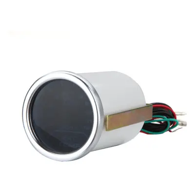 2" 52mm EGT Exhaust Gas Temp Gauge Meter White LED Car Motor Universal Smoke Lens Indicator