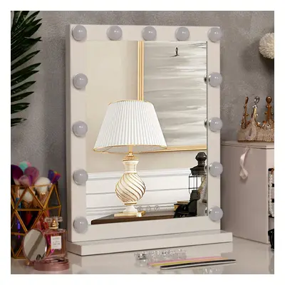 (13LEDs: 42*52cm) Hollywood Dimmable LED Lights Makeup Mirror Dressing Table Mirror