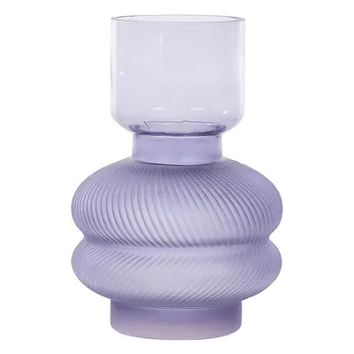 Flower Vase RODIA Glass cm Violet