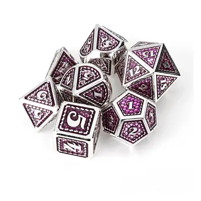 () Beutiful Color Metal Polyhedral Dice Multi-side Set For DND RPG MTG Role Playing Board Game W