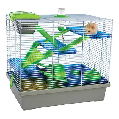 Rosewood Pico Hamster Cage - Silver