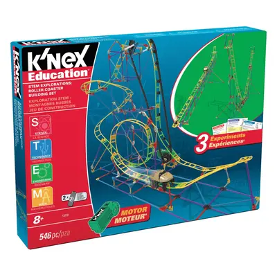 K'NEX Education STEM Explorations Roller Coaster Building Set for Ages 8+ Construction Education