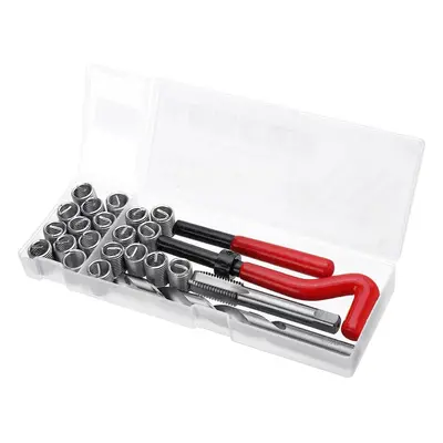 25pcs M12 Thread Repair Tool Kit for Restoring Damaged Threads Spanner Wrench Twist Drill Bit Ki