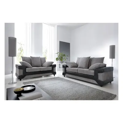 (Black) Dino 2+3 Seater Sofas