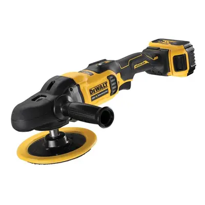 DEWALT DCM849P2 XR Brushless Rotary Polisher 180mm 18V x 5.0Ah Li-ion