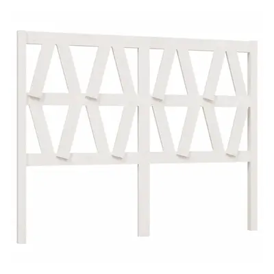 (white, x x cm) vidaXL Bed Headboard Home Bedroom Decorative Bed Header Panel Solid Wood Pine