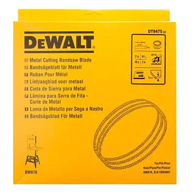 Dewalt DT8475-QZ DT8475-QZ-Hoja Sierra Cinta para Metal no Ferroso Acero fino