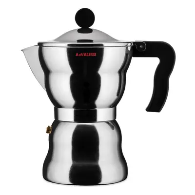 AAM33 / - Design Espresso Coffee Maker, Aluminum Body, Handle and Knob in Thermoplastic Resin, C