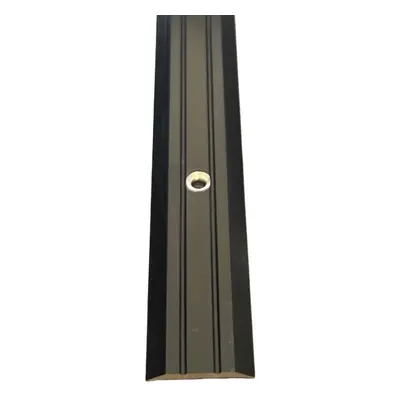 (9ft, Black) Vinyl Cover Threshold Strip Vinyl to Vinyl 3ft 9ft