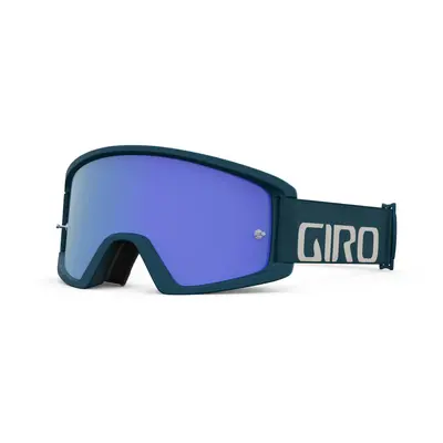 (Harbour Blue / Sandstone ? Cobalt Blue / Clear) Giro Tazz MTB Goggles