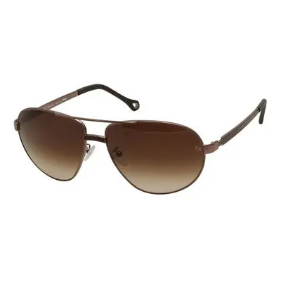 Ermenegildo Zegna Sunglasses SZ3293 0K01 Shiny Brown