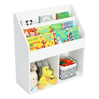 Children Multi-Functional Bookcase Kid's Toy Storage Cabinet Playroom Organizer