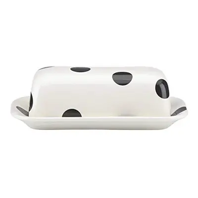 Kate Spade New York Deco Dot covered butter dish