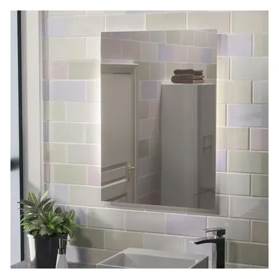 Mila Large Battery Operated LED Backlit Illuminated Bathroom Mirror