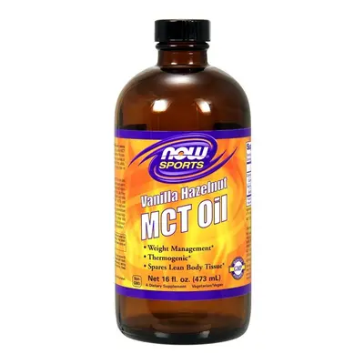 NOW Foods MCT Oil, Vanilla Hazelnut, ml.