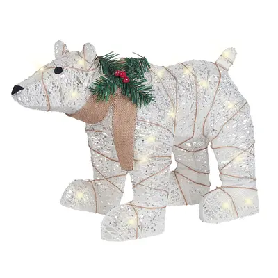 Outdoor LED Decoration Bear cm White SIVULA