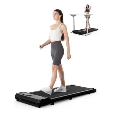 (Black) S1 Portable Under Desk Treadmill with LED Display