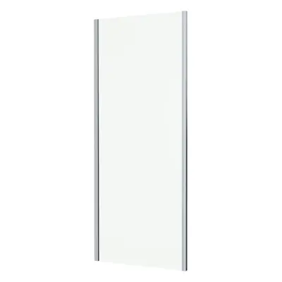 Luxura 800mm Glass Side Panel Only Shower Enclosure 6mm Thick Safety Chrome