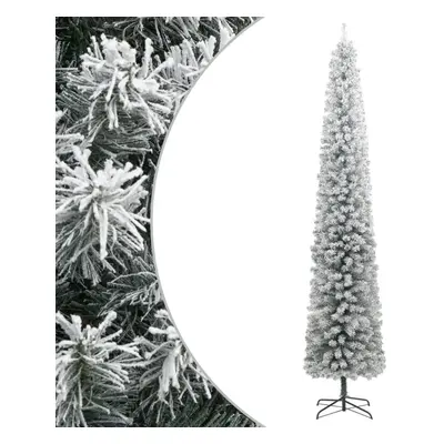 (green and white, cm) vidaXL Slim Artificial Christmas Tree Decoration Artificial Tree Xmas Tree