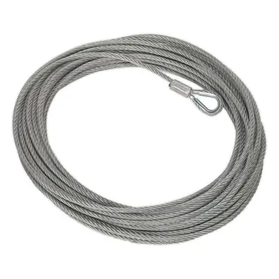 10.3mm x 29m Wire Rope - Suitable For ys06828 12V Industrial Recovery Winch