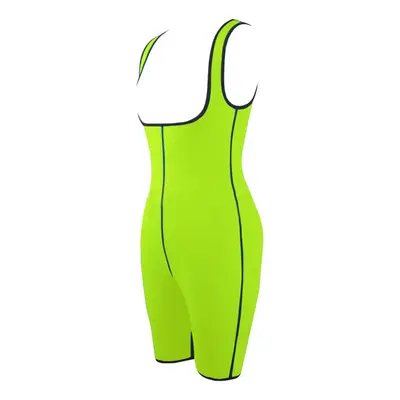 (Green, XL) High Waist Slimming Body Shapes Ultra Sweat Fitness