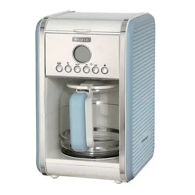 Ariete 1342/05 Retro Style Filter Coffee Machine, Blue