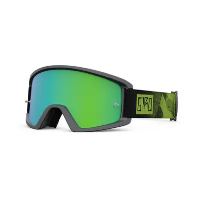 (Black / Anodized Lime ? Loden Green / Clear) Giro Tazz MTB Goggles