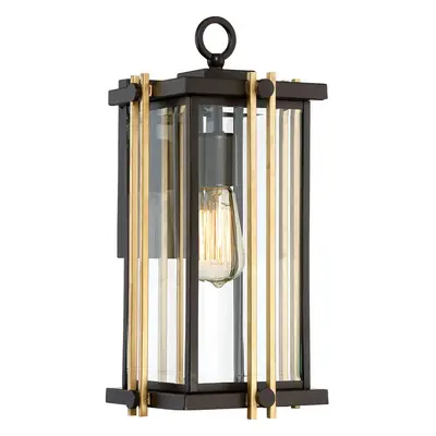 Outdoor IP44 Wall Light Western Bronze LED E27 100W d02215