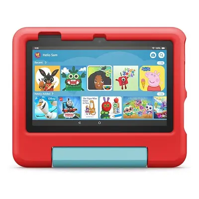 Amazon Fire Kids Edition 16GB 7" Tablet (Ages 3-7) Red (2022)