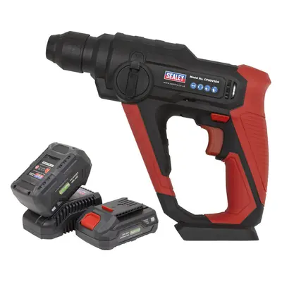 20V Rotary Hammer Drill - SDS Plus Chuck - Includes Batteries & Charger - Bag