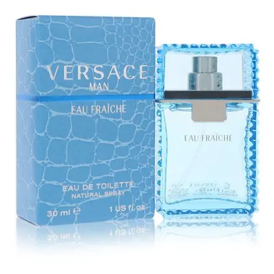 Versace Man by Versace Eau Fraiche Eau De Toilette Spray (Blue) oz