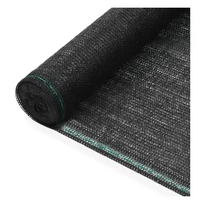 vidaXL Tennis Screen HDPE 1.2x100m Black Surround Privacy Windbreak Mesh Net