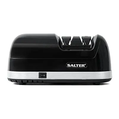 Salter BKXR Diamond Coating Electric Knife Sharpener with Two Stage Sharpening, Sharpening Tool 