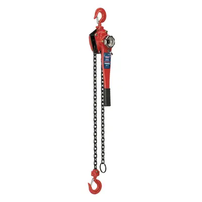 Steel Lever Hoist - 1500kg Max Capacity - Heavy Duty Brake - 1.5m Chain Length