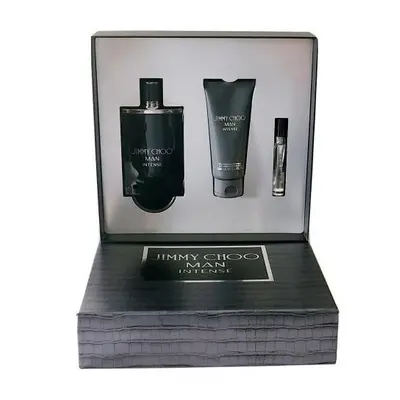 Jimmy Choo Man Intense Pcs Set: 3.4 Eau De Toilette Spray + 0.25 Eau De Toilette Spray + 3.3 Sho