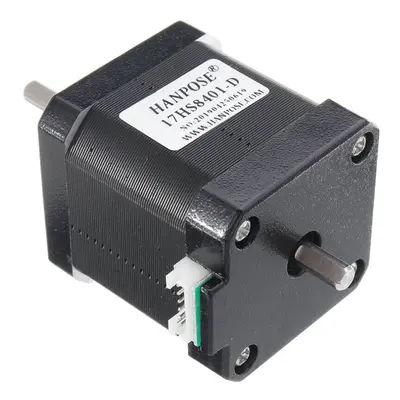 Double Shaft 48mm Nema Stepper Motor Motor 1.8A 52N.cm 4-lead for CNC Laser 3D Printer