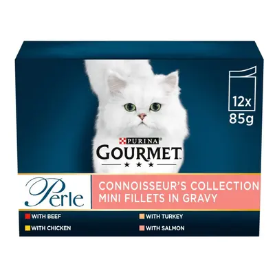 Gourmet Perle Connoisseur's Collection Mini Fillets in Gravy 1020g