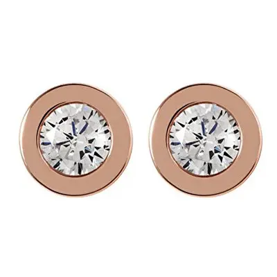 Radley Fountain Road Sterling Silver 18ct Rose Gold Plated Stud Earrings RYJ1000