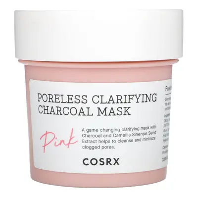 Cosrx, Poreless Clarifying Charcoal Mask, Pink, 3.88 oz (110 g)