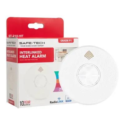 Interlinked Heat Detector with10-Year Tamper-Proof Battery