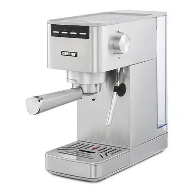 GEEPAS Espresso &Cappuccino Coffee Machine with Milk Frother 1.4L Tank