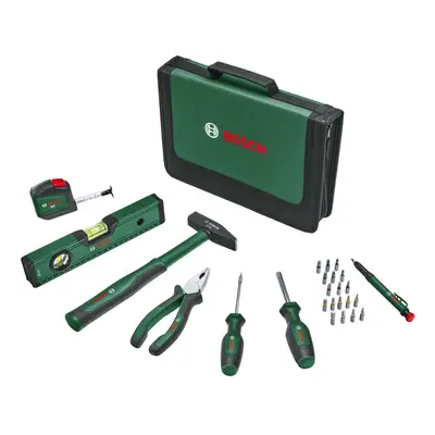 Home and Garden Universal Hand Tool Set 25-Piece (Versatile Tool Kit for General Purpose DIY Aro